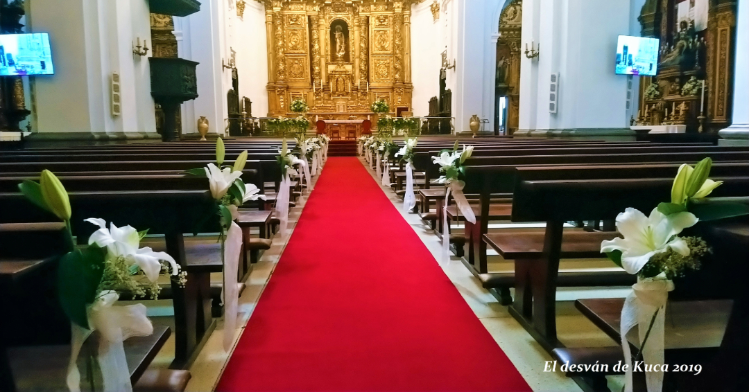 prendidos arreglos florales parroquia santa teresa y santa isabel